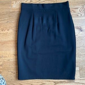 The Main Street Exchange Black Pencil Skirt, size Medium